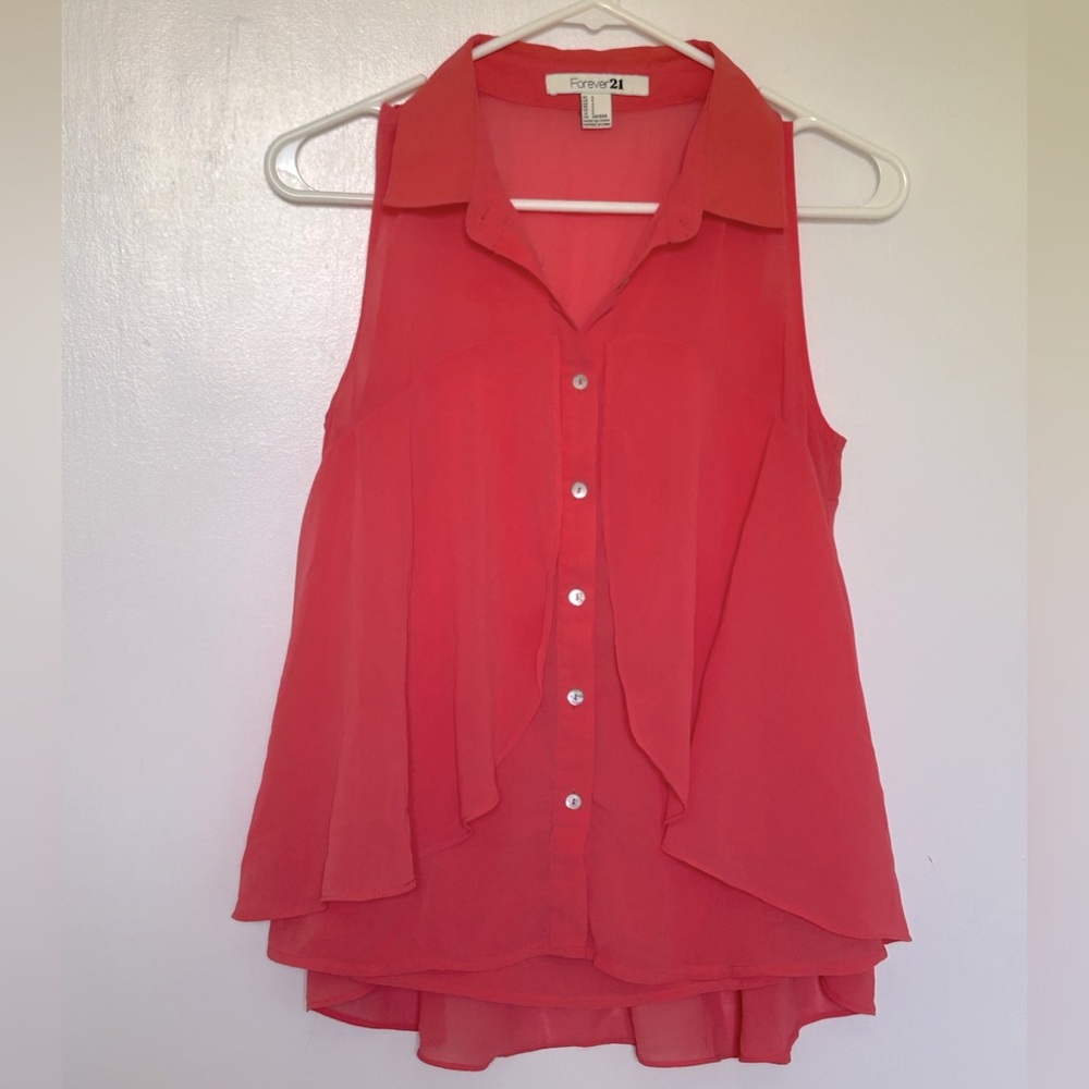 Forever 21 Small Chiffon Blouse